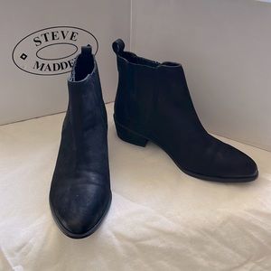 Steve Madden, Black, Boot, Size 7.5